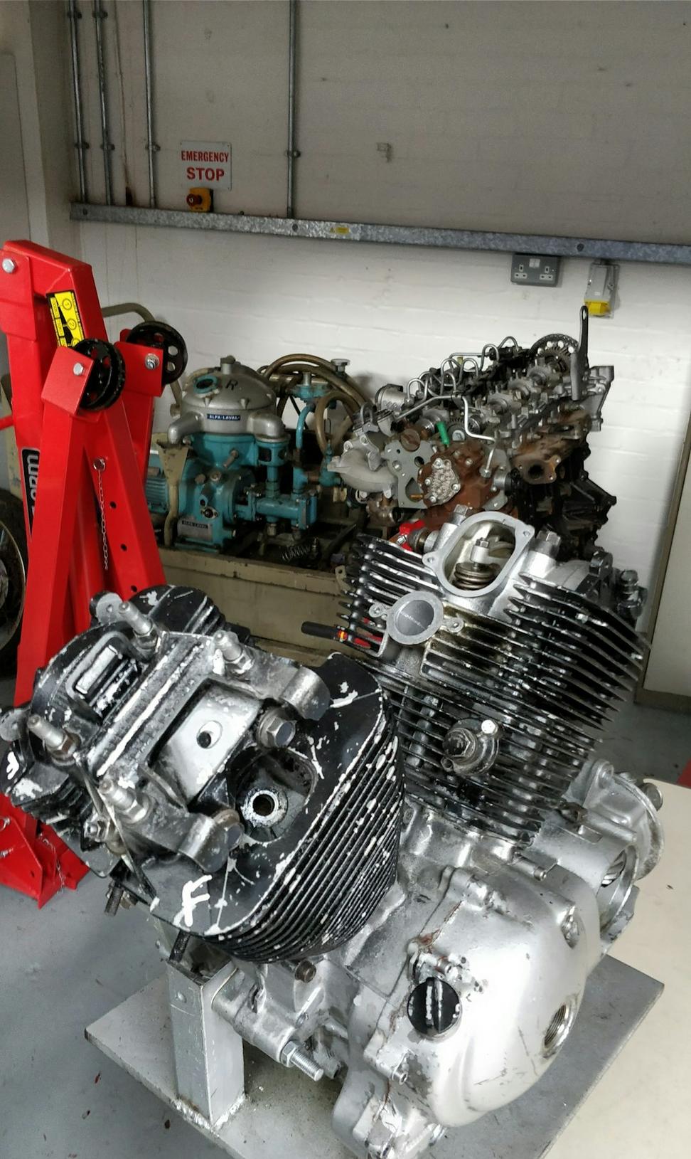 Mercedes engine rebuild